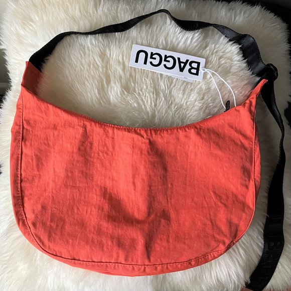 NWT Baggu Crescent Bag Medium - Nasturtium - Picture 2 of 6